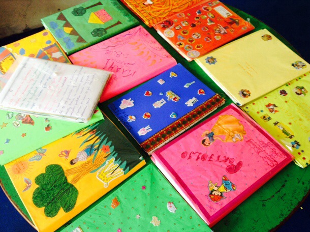 IB PYP students portfolio work