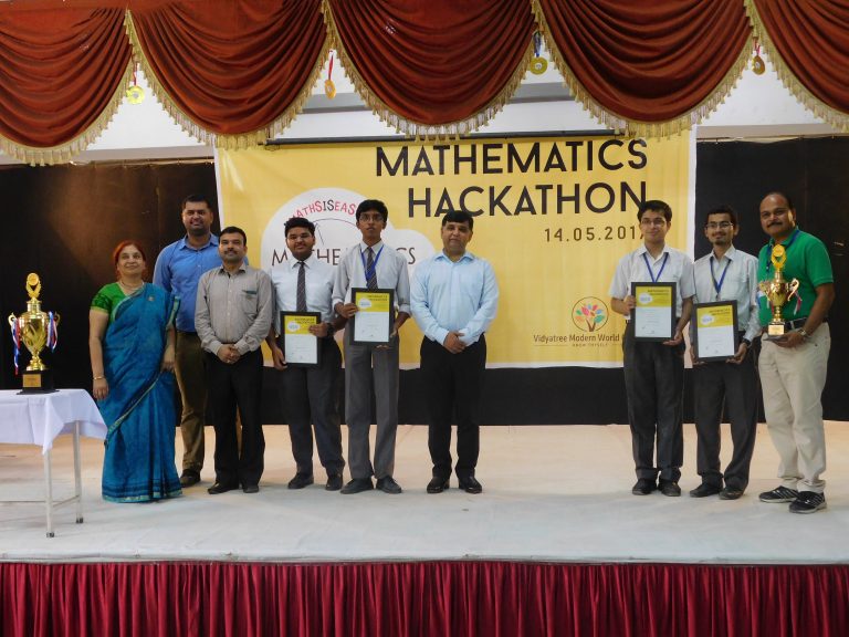 40 teams from 27 reputed schools of Lucknow participated in first ever Mathematics Hackathon organised by Vidyatree Modern World College