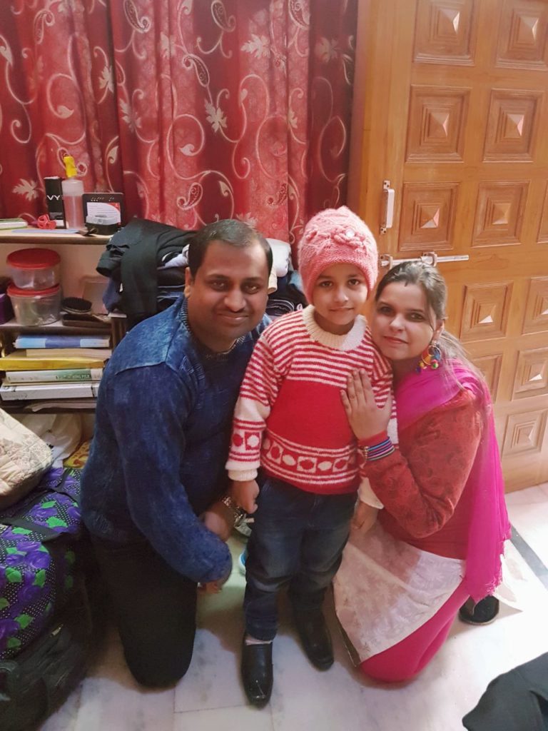 We are satisfied with the school and  relaxed for Aarav’s future