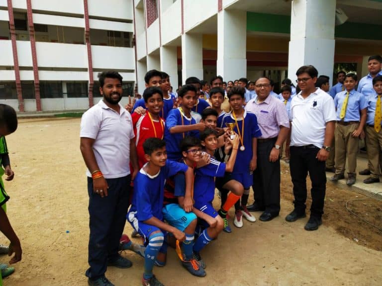 VMWC wins the football match against Jublie Inter College