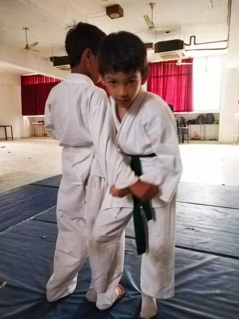Judo an extra curricular activity to add confidence in children