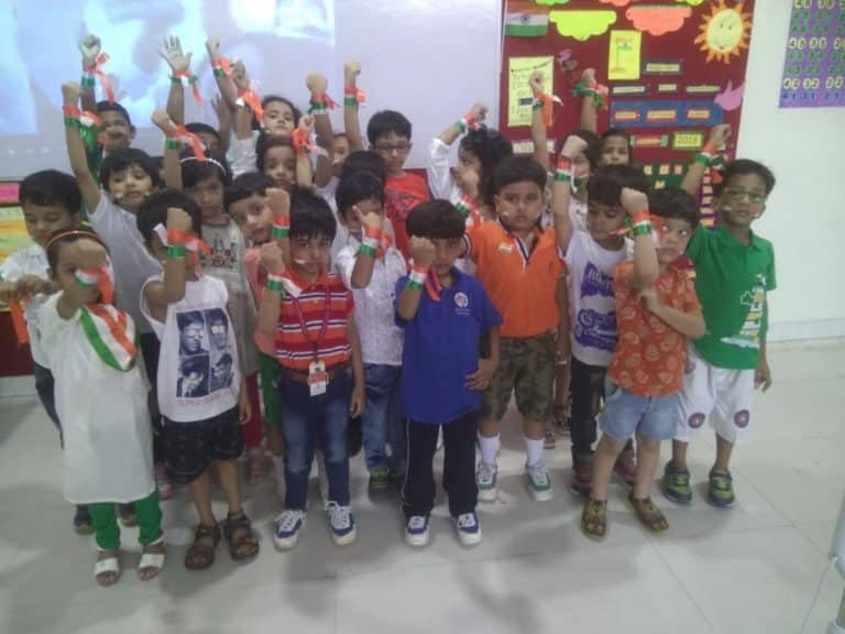 Independence Day Celebrations by Pre Primary Kids