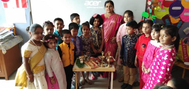 Grade 1 got the opportunity to interact with a Guest Speaker