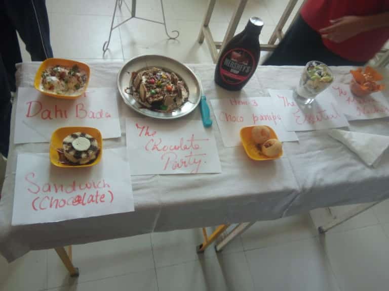 Cooking without fire by Senior Students