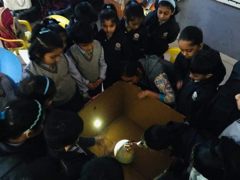 Learners of Grade 1 learnt about occurrence of day and night