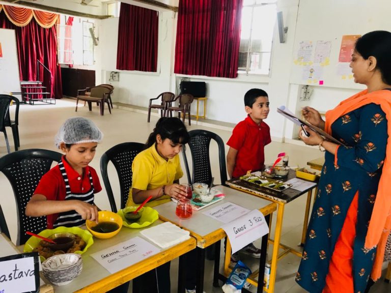 Little Chefs preparing healthy recipes