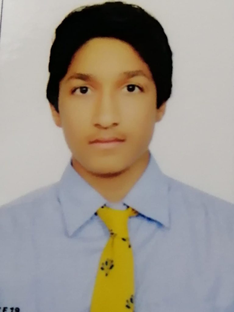 Sanyam Jain scored 97% in 10th