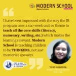 Modern School is teaching children to be THINKERS