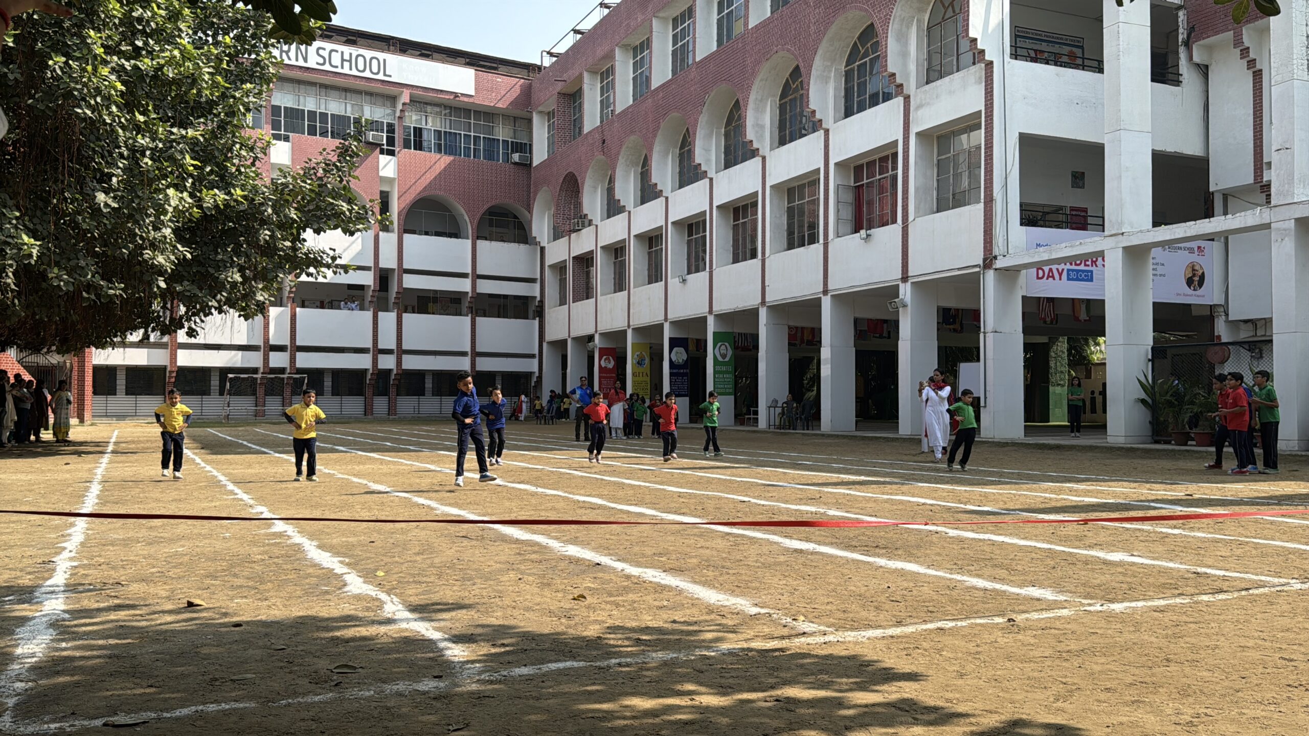 Modern School annual sports day