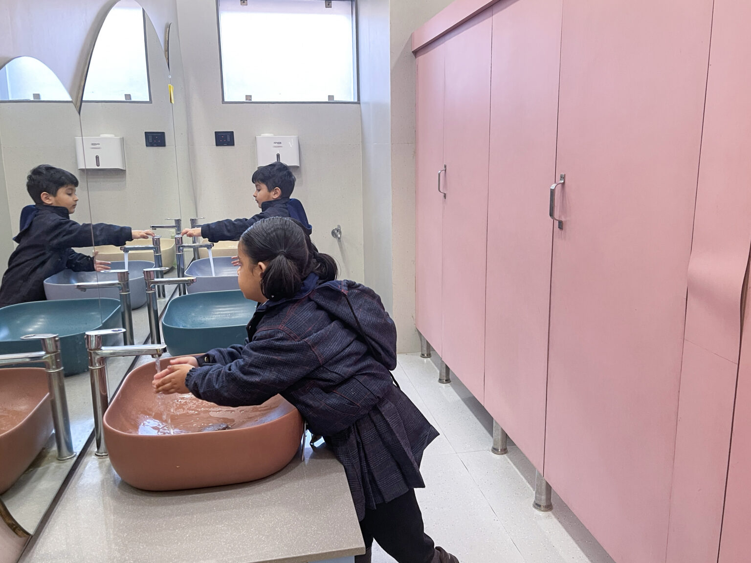 Happy Toilets: clean, child-sized and always attended